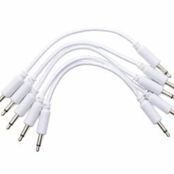 ERICA SYNTHS Cable Patch 30 Cm ( 5 pieces ) Blanc