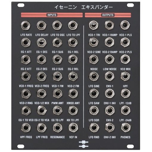 BLACK CORPORATION ISE-NIN Voice Breakout Eurorack Module