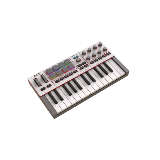 AKAI MPK Mini 4 Blanc 1 AKAI MPK Mini 4 Blanc