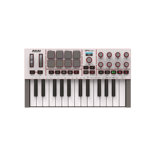 AKAI MPK Mini 4 Blanc 3 AKAI MPK Mini 4 Blanc – Image 3