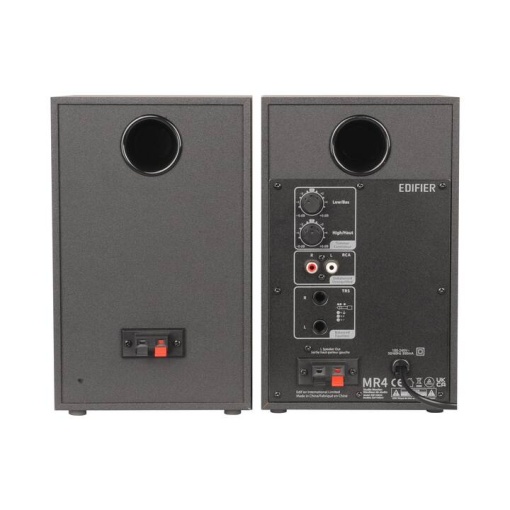 Edifier MR4 Noir Enceintes actifs 2.0 2 Edifier MR4 Noir Enceintes actifs 2.0 – Image 2