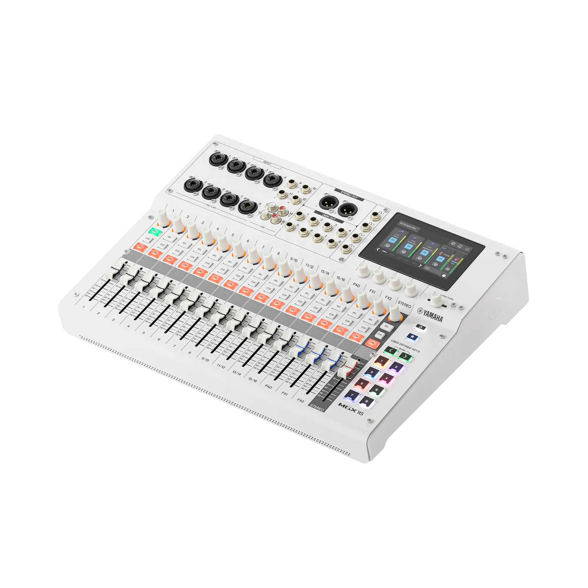 YAMAHA MGX16 White
