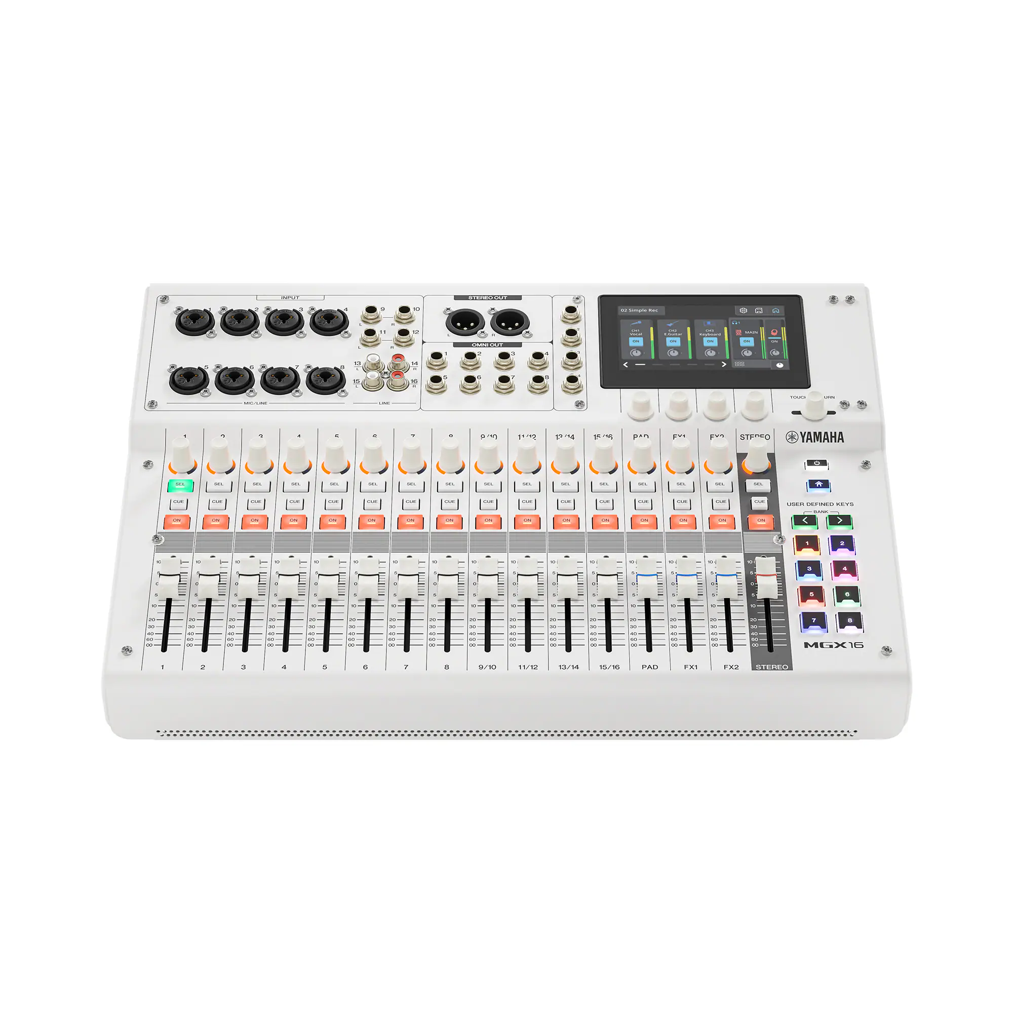 YAMAHA MGX16 White – Image 2