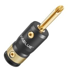 VIA BLUE T8 * BANANA PLUG / 2 pairs