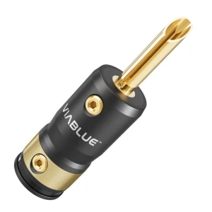 VIA BLUE T8 * BANANA PLUG / 2 pairs