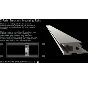 TIPTOP Audio Z-Rails 84HP silver