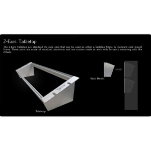 TIPTOP AUDIO Z-EARS TABLETOP PAIRE BLACK