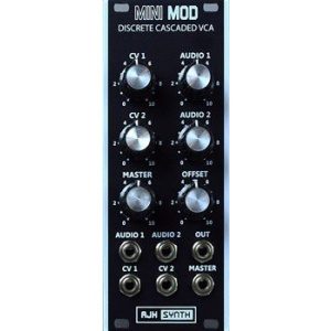 AJH Synth Minimod Discrete Cascaded VCA "Dark Edition"