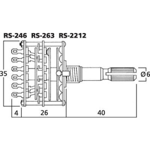 Monacor RS-246