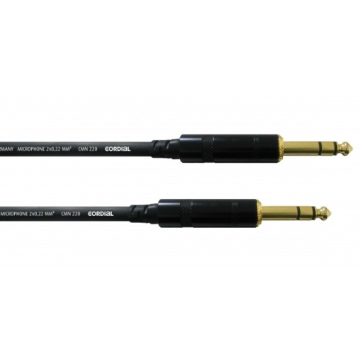 CORDIAL CFM 0.6 VV câble studio, 0.6m, Jack sym.