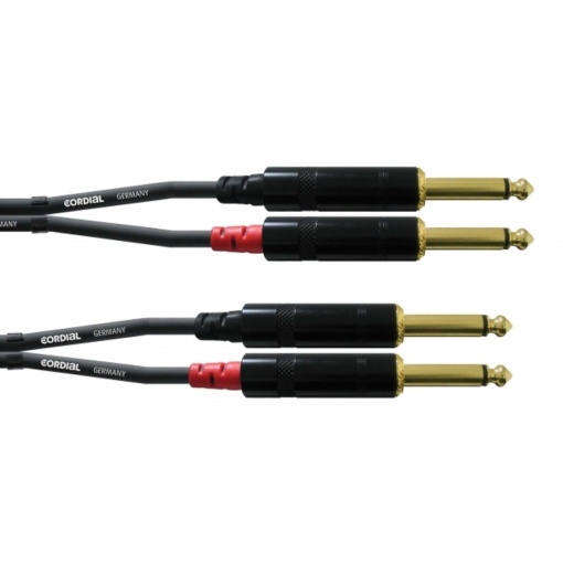 CORDIAL CFU 1.5 PP cable patch, Jack-Jack, 1.5m